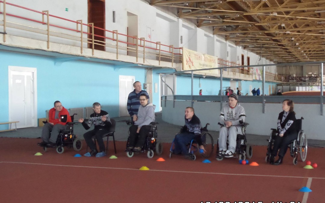 Первая в 2016 году тренировка по «Паралимпийскому бочча» состоялась